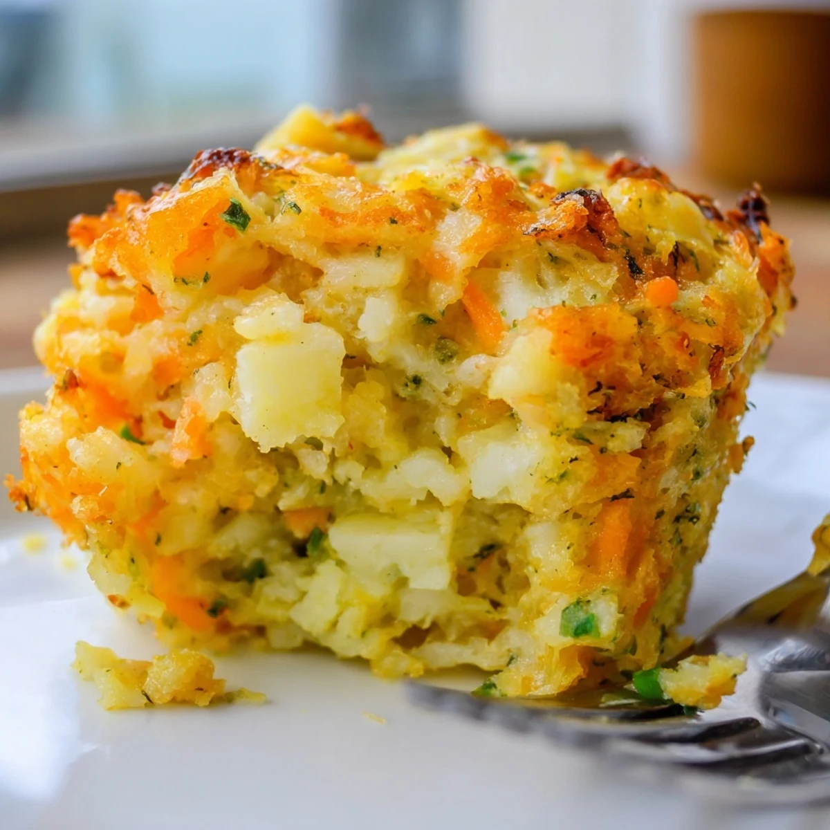 Warm Japanese curry cheesy muffins, perfect alongside a fresh salad or soup.