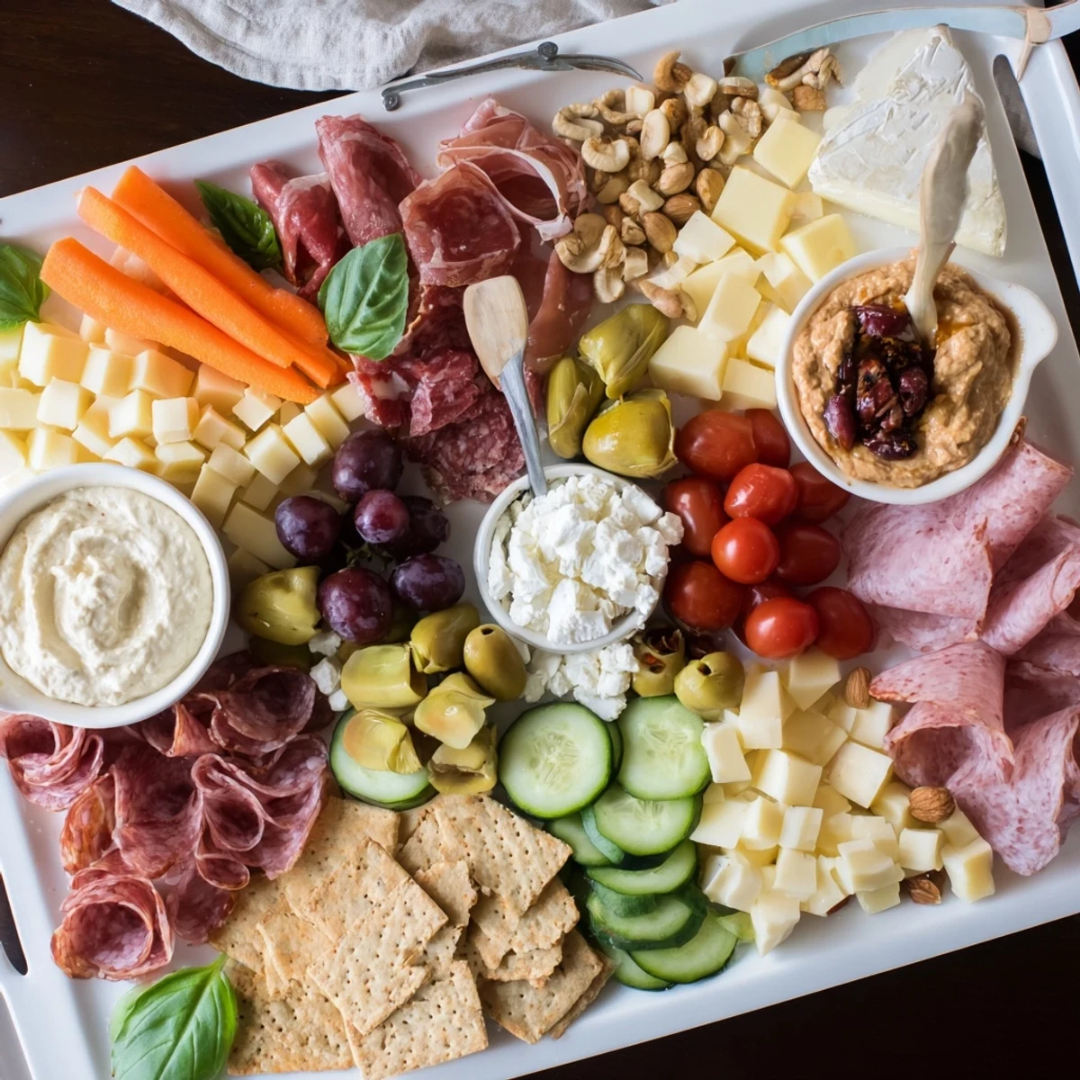 Inviting Girl Dinner Platter featuring an array of snacks perfect for sharing with friends.