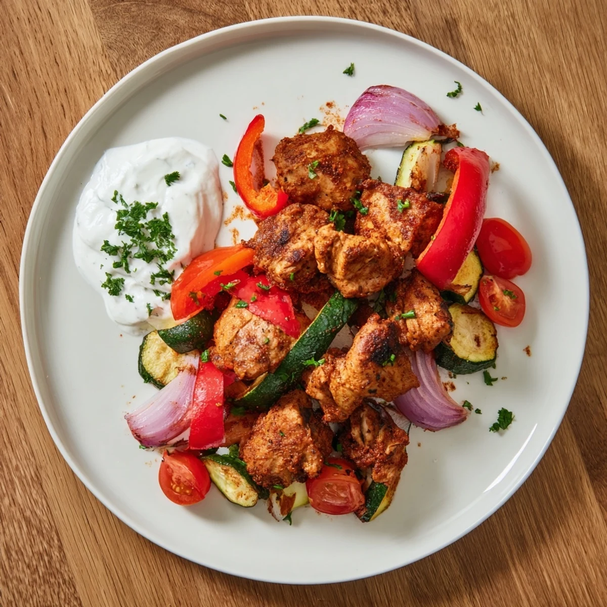 Sheet Pan Chicken Shawarma