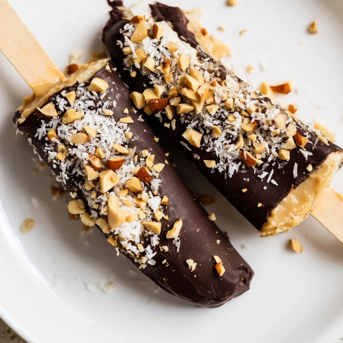 Imagine the delight of creamy Frozen Banana Chocolate Pops, a visually stunning and flavorful, frozen snack idea.