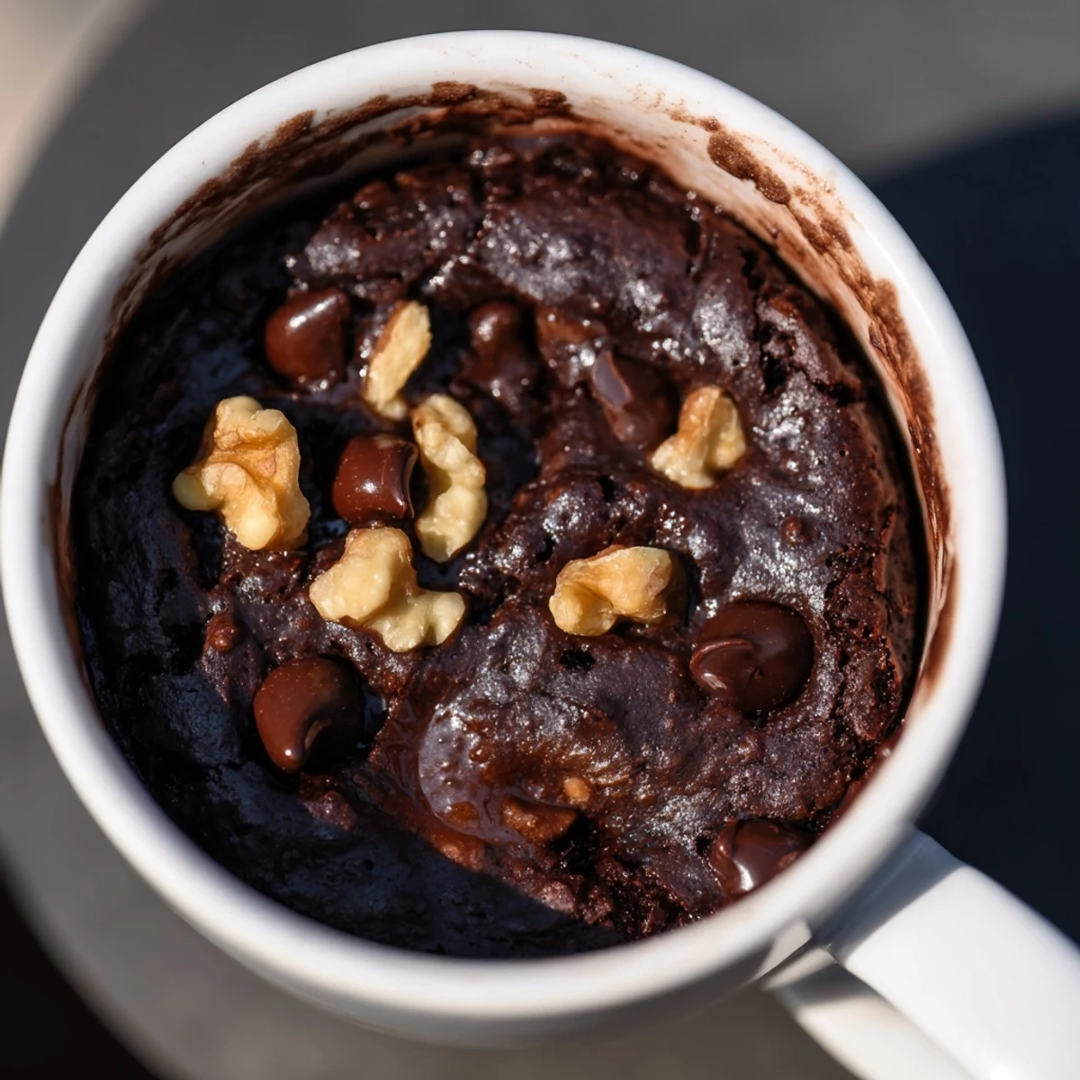 Mug Brownie Chocolate Cake