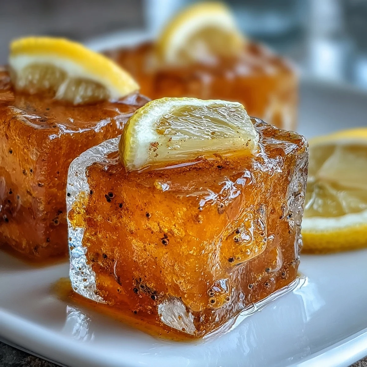 Pop out two Lemon Ginger Turmeric Wellness Cubes to dissolve in warm water for a refreshing, immune-boosting wellness shot.