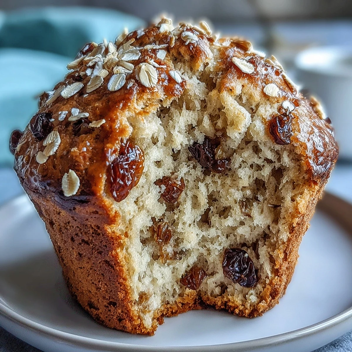 Warm, tender muffins with a rustic oat topping, blending traditional Irish flavors with wholesome ingredients for a satisfying snack.  