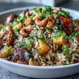Pineapple Chicken Fried Rice