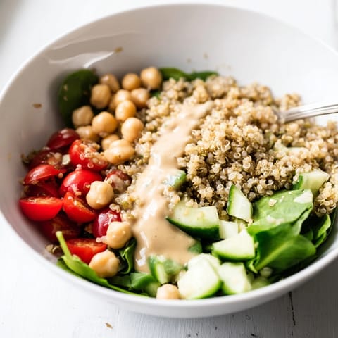 Homemade quinoa power bowls: a colorful and healthy weeknight dinner option.