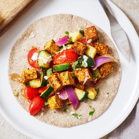 Vegan Viral Tofu Wraps