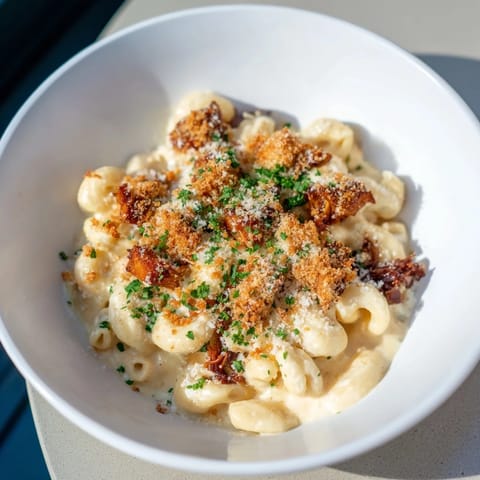 Barbecue Pulled Pork Mac Cheese