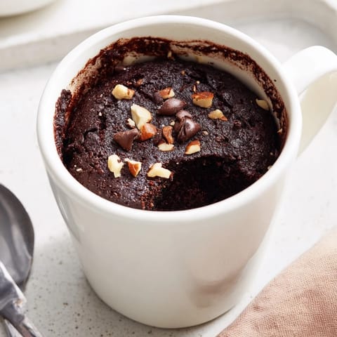 Microwaved Chocolate Mug Cake