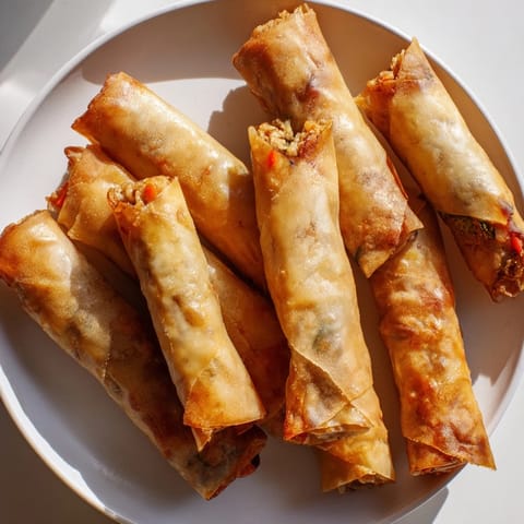 Air Fryer Chicken Lumpia Bites