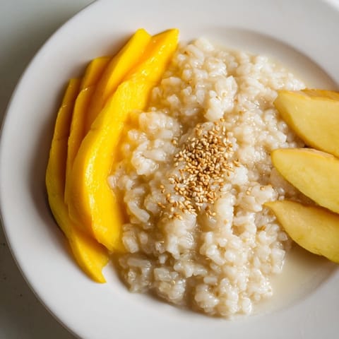 Thai mango sticky rice