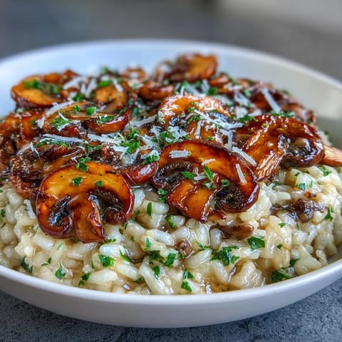Wild Mushroom Risotto Truffle