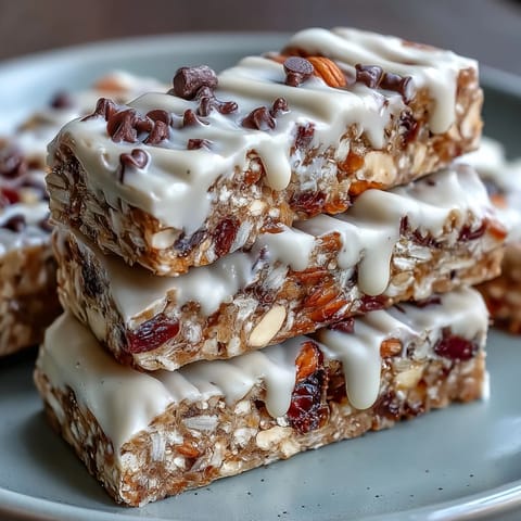 Wholesome protein bars with edible cookie dough flavor, packed with almond flour and chocolate chips for a healthy, no-bake snack.  