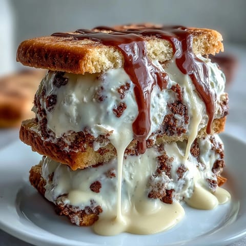 Vanilla Bean Frappuccino Sandwich