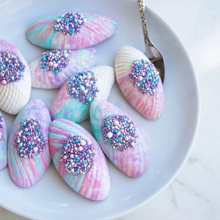 Golden-baked Mignardises Queue de Sirène make a delightful dessert, showcasing their intricate mermaid tail design.