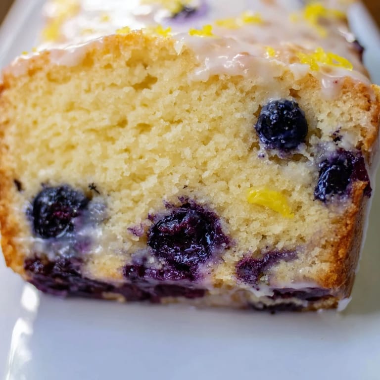 Lemon Blueberry Yogurt Loaf